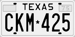 Texas 1975 Base Plate